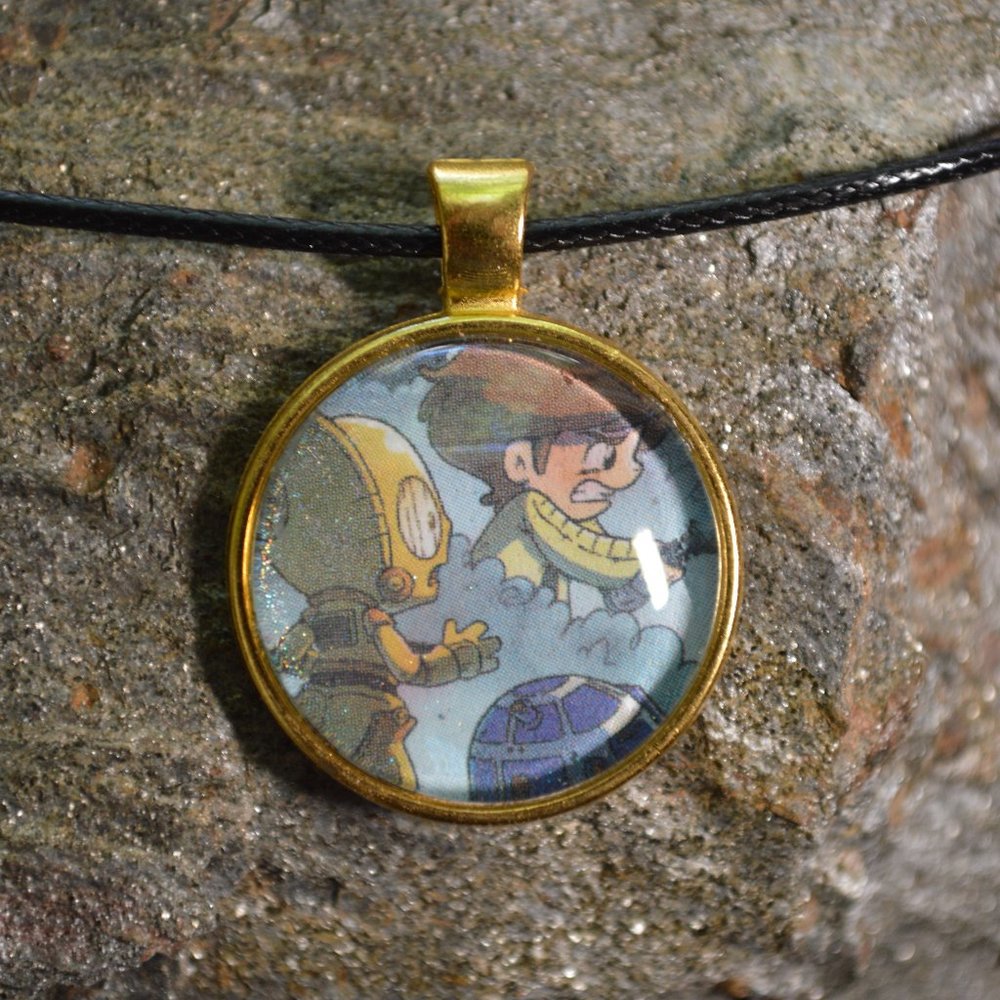 HANDMADE Star Wars Classic Comics Necklace